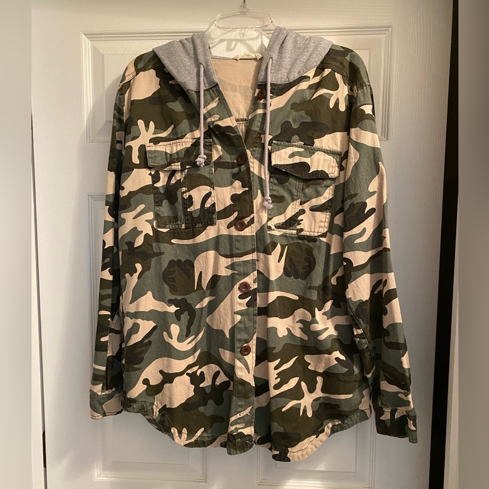 Indigo Thread Co. Camouflage Jacket